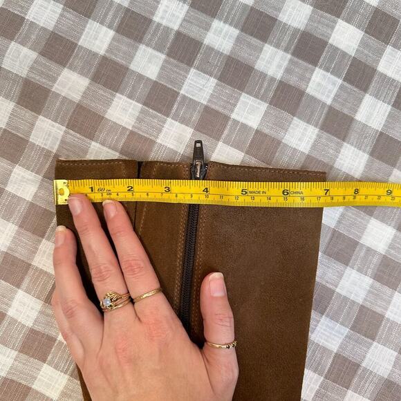 Bos. & Co. Hudson Waterproof Boot in Cognac / Redwood Gobi / Suede - Picture 5 of 16